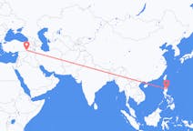 Flyrejser fra Tuguegarao, Filippinerne til Mardin, Tyrkiet
