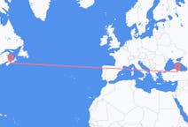 Flyg från Halifax, Kanada till Karamustafapasa, Turkiet