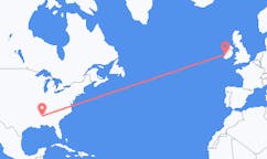 Flyrejser fra Columbus, USA til Shannon, Irland