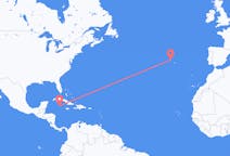 Flyg från Grand Cayman till Terceira