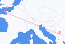 Flyreiser fra Priština, til Saint Helier