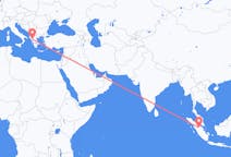 Flyrejser fra Pekanbaru, Indonesien til Ioannina, Grækenland