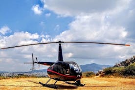 Transfert privé en hélicoptère de Mykonos à Folegandros
