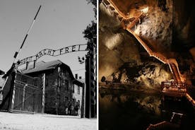 Offre combinée : Excursion d’une demi-journée à Auschwitz-Birkenau, avec excursion d’une demi-journée à la mine de sel de Wieliczka