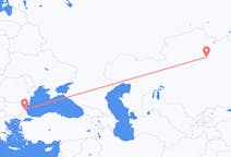 Flyreiser fra Nur-Sultan, til Burgas