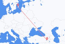 Lennot Visbystä, Ruotsi Vanille, Turkki