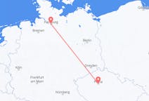Flights from Prague to Hamburg