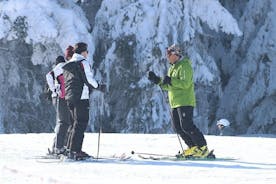 Aulas em grupo de esqui e snowboard em Borovets