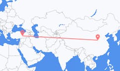 Lennot Yunchengistä, Kiina Malatyaan, Turkki