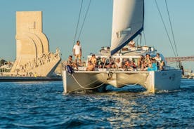 Sailing Catamaran Sunset Group Cruise with Welcome Drink