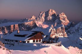 Dolomiti Ski Tour: Super 8 Lagazuoi y 5 Torri de Cortina d'Ampezzo