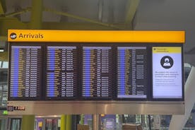 Yksityinen kuljetus Gatwickin lentokentältä Heathrow'n lentokentälle