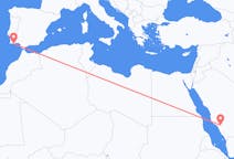 Flyreiser fra Al Bahah, til Faro-distriktet