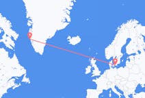 出发地 瑞典马尔默目的地 格陵兰瑪尼特索克的航班