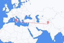 Flyrejser fra Kabul til Palermo