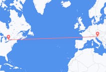 Flights from Toronto to Ljubljana