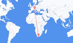 Flyreiser fra Plettenberg Bay, Sør-Afrika til Verona, Italia