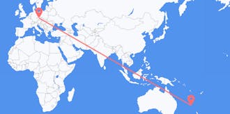 Flyrejser fra Norfolk Island til Tjekkiet