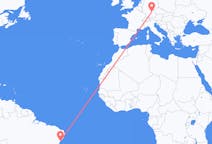 Flug frá Aracaju, Brasilíu til Nürnberg, Þýskalandi