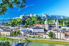 Transferência de Viena para Salzburgo: excursão privada com 2 horas para passeios turísticos