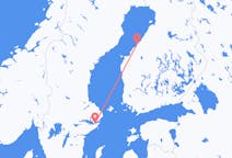 Lennot Kokkolasta Tukholmaan