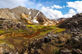 Visite privée en Superjeep à Landmannalaugar et au volcan Hekla