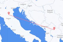 Flug frá Bologna til Skopje