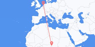 Flüge von der Tschad nach die Niederlande