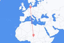 Flyreiser fra N Djamena, til Hannover