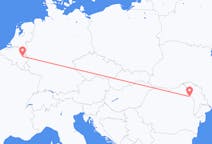出发地 比利时列日目的地 罗马尼亚雅西的航班
