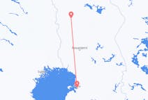 Vluchten van Kolari, Finland naar Oulu, Finland