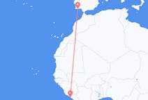 Flights from Monrovia to Faro