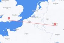 Flyreiser fra Frankfurt, Tyskland til Southampton, England