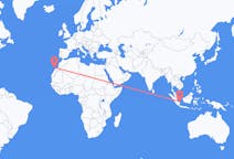 Flyrejser fra Pangkal Pinang til Lanzarote