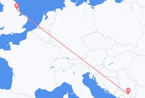 Flyreiser fra Kirmington, til Priština