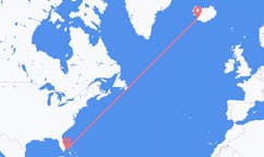 出发地 巴哈马比米尼目的地 冰岛雷克雅未克的航班