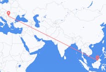 出发地 马来西亚林梦目的地 罗马尼亚蒂米什瓦拉的航班