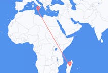 Flyg från Antananarivo till Malta (kommun)