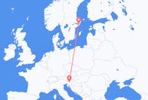 Flights from Stockholm to Ljubljana