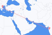 Flyreiser fra Pune, India til Skiathos, Hellas