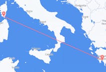 Flights from Figari to Kalamata