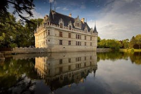 Vale do Loire Chateau d'Azay le Rideau Bilhete de entrada