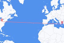 Flyrejser fra Pittsburgh, USA til Paros, Grækenland