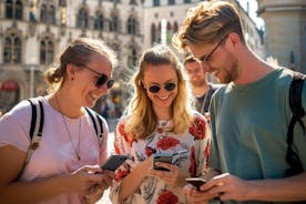 Raduno cittadino privato con audiolibro nel centro di Monaco