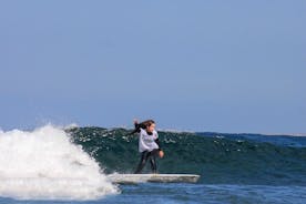 Lezioni di Surf per Beginner e Intermedi (6 einstaklingar með aðstoð)