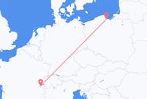 Flyrejser fra Gdańsk til Genève