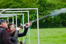 Experiência de tiro com rifle e pistola em Belgrado