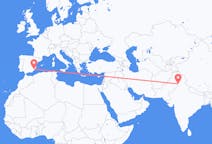 인도 암리차르에서 출발해 스페인 무르시아로(으)로 가는 항공편