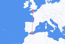Flyrejser fra Melilla, Spanien til Saint Helier, Jersey