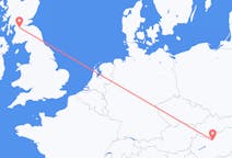 Flyg från Budapest till Glasgow